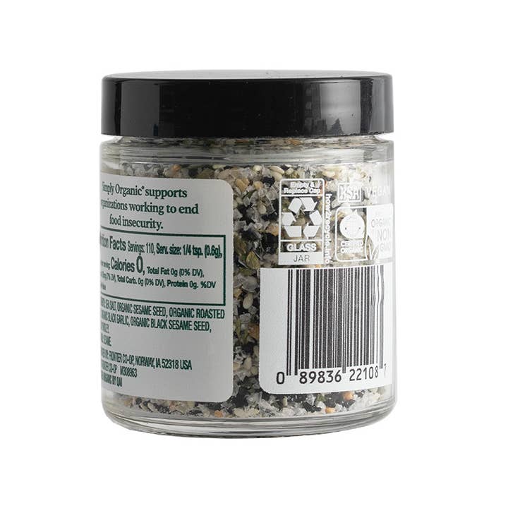 Simply Organic - Wholesale Salt - Simply Organic Black Garlic Finishing Salt, Organic2