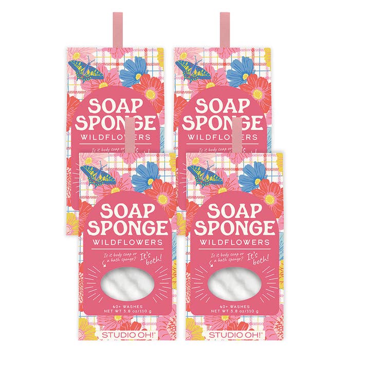 Studio Oh! - Wholesale Bath Pouf/Sponge - Soap Sponge Pre-Pack Assortment
