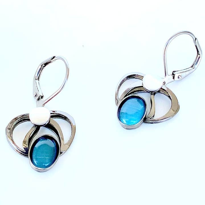 Christophe Poly / Crono Design - Wholesale Jewelry Set - EARRINGS Prepack (DX8.1) - 12x LeverBack Ears & FreeDisplays29