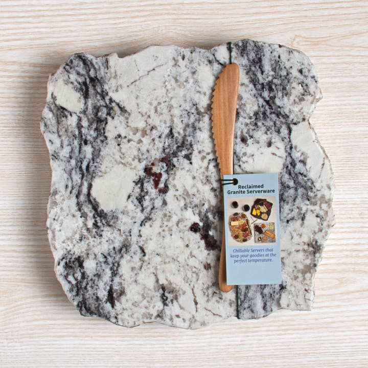 Sea Stones - Wholesale Cheese Board - Gourmet Delight - Upcycled Granite Server3