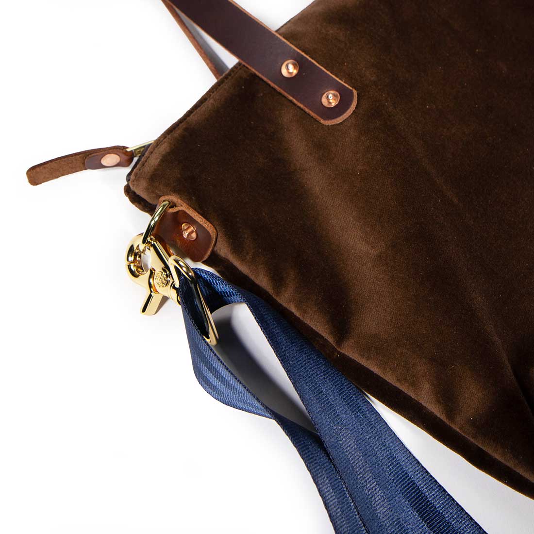 General Knot & Co. - Wholesale Tote Bag - Women's - Velvet Nomad Tote- Walnut2