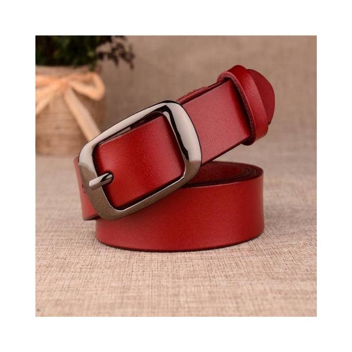 Sheer Trend - Wholesale Belt - Women's - Genuine Leather Cowhide Fashion Versatile Women's Belt9