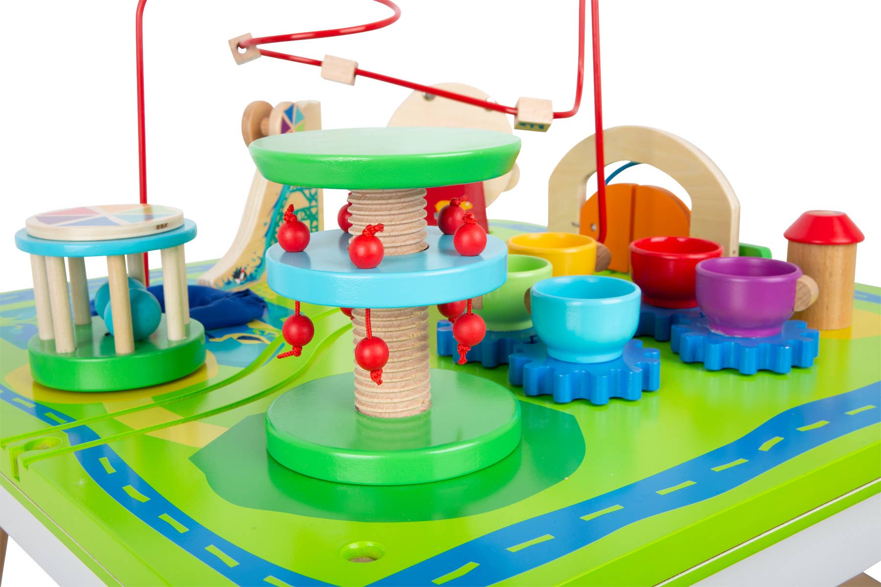 small foot - Wholesale Wood Toy - Kids - 3-in-1 Theme Park Play Table3