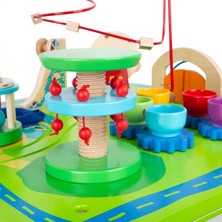 small foot - Wholesale Wood Toy - Kids - 3-in-1 Theme Park Play Table3