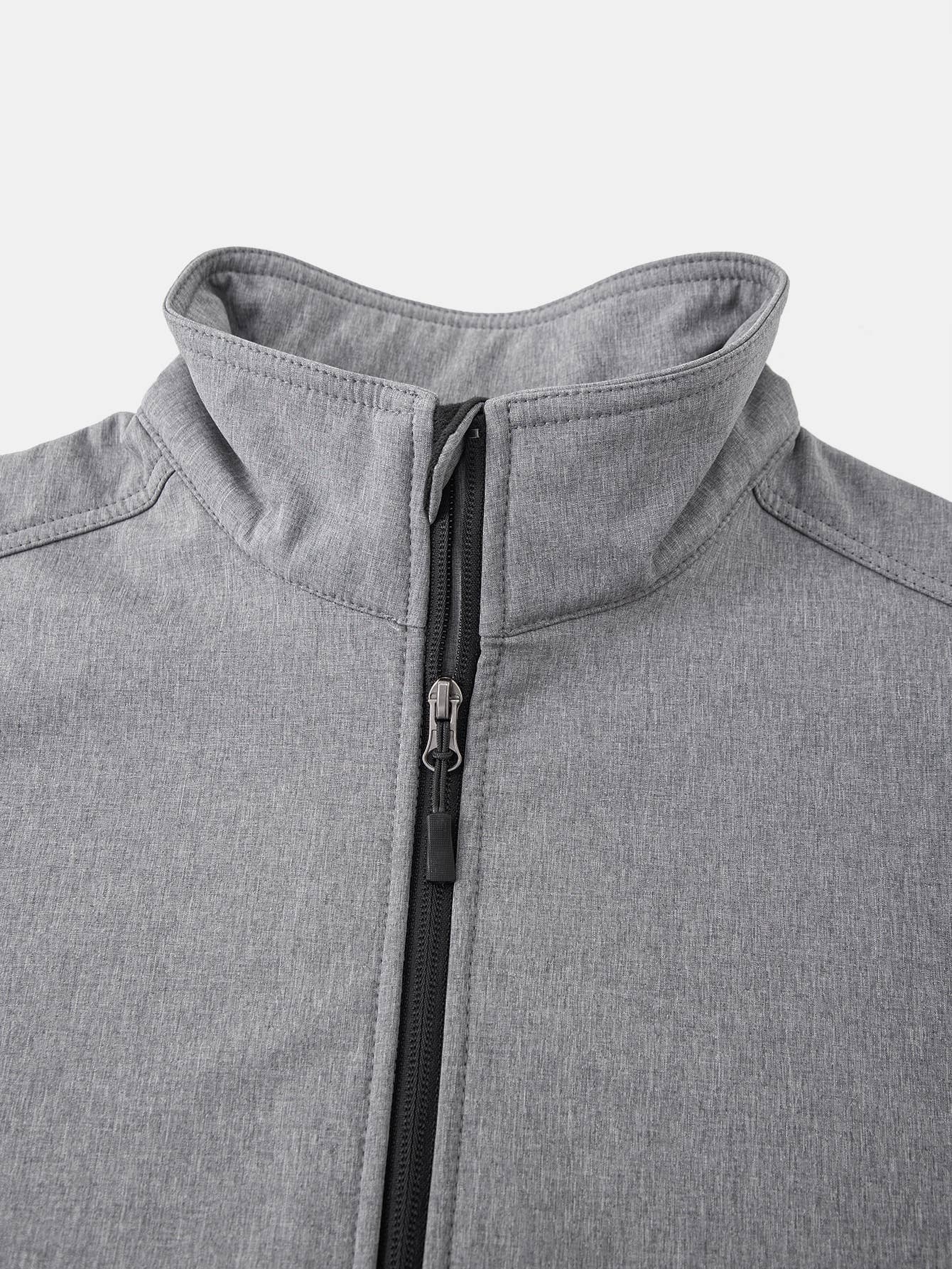 LeeHanTon - Wholesale Outerwear Vest - Men's - LeeHanTon Men’s Micro Fleece Lined Core Shell Vest7