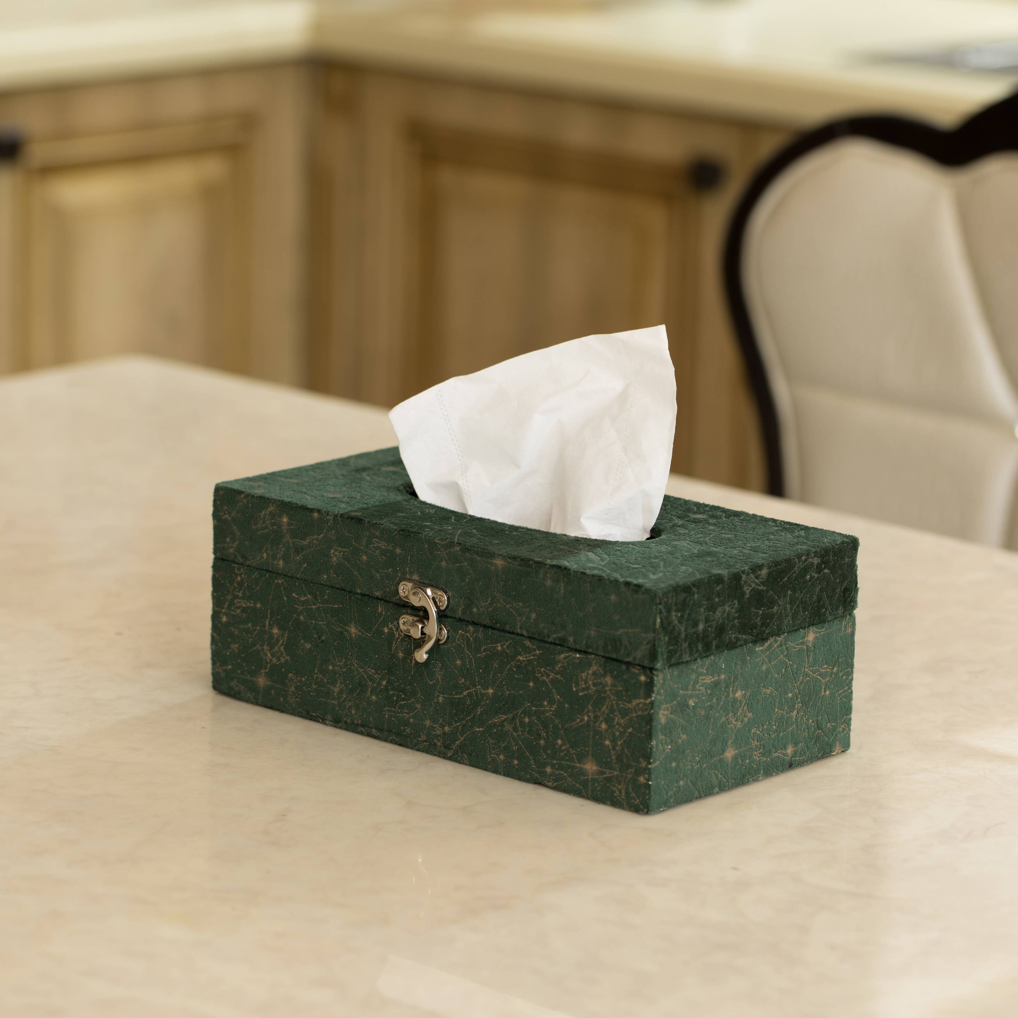 Quickway Imports - Wholesale Tissue Box - Velvet Modern Paper Facial Tissue Box Holder3