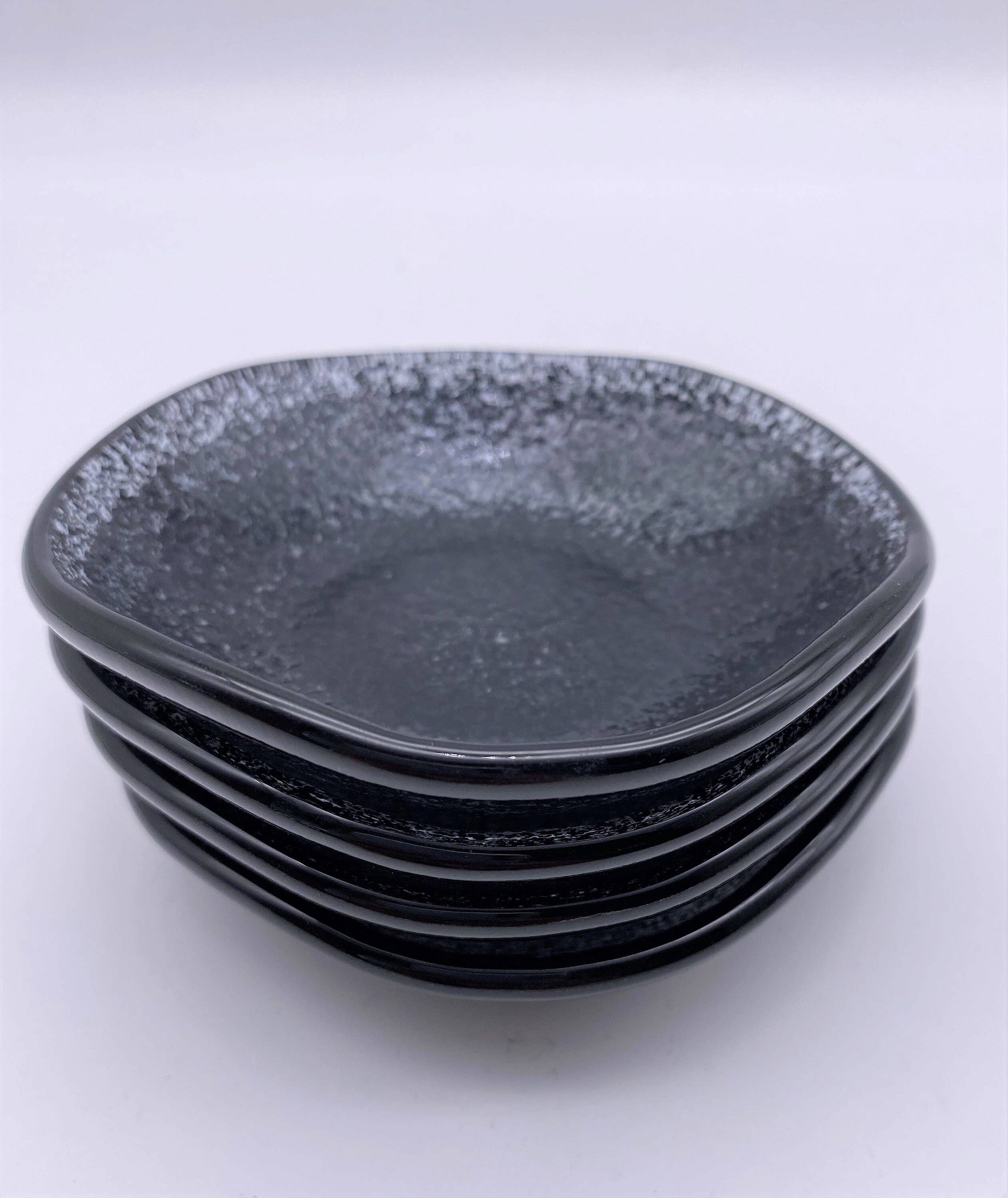 TUART GLASSWARE - Venta al por mayor Boles para salsas/condimentos - Cuencos pequeños de vidrio. Cuencos de vidrio para mojar. Cuenco de vidrio para salsa. R2