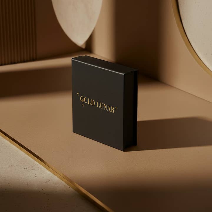 Gold Lunar – wholesale Link & chain necklace – Round Link Chain Necklace 18k Gold Plated Modern4