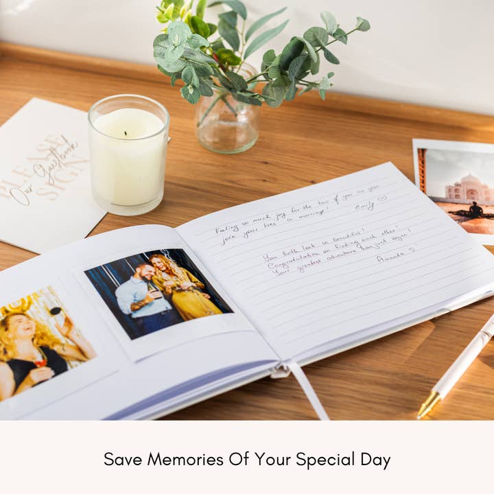 Lamare - Wholesale Guest Book - Lamare Wedding Guest Book – Elegant Guest Sign-Ins