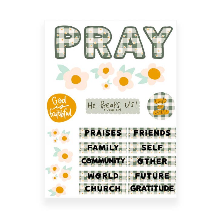 Country Picnic Prayer Board Kit for wholesale by Kingfolk Co