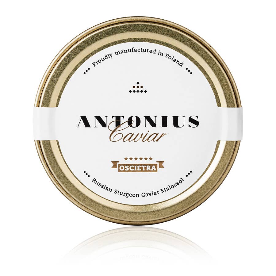 Antonius Caviar - Vendita all'ingrosso Pesce/frutti di mare - Antonius Caviar: Caviale Oscietra 6 stelle 125 g2