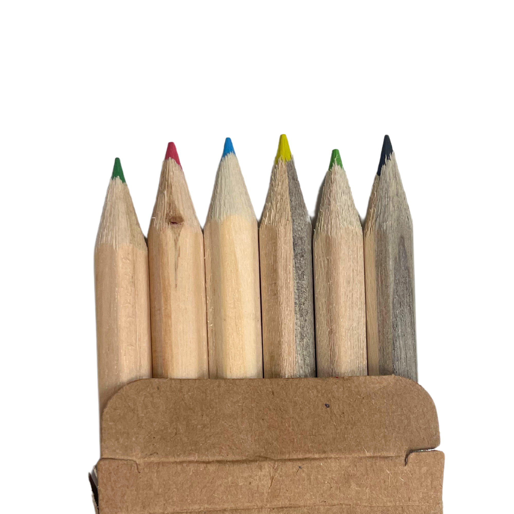 My Podologie - Wholesale Colored Pencil - Mini Wooden Colored Pencils - 6 pieces - My Podologie1