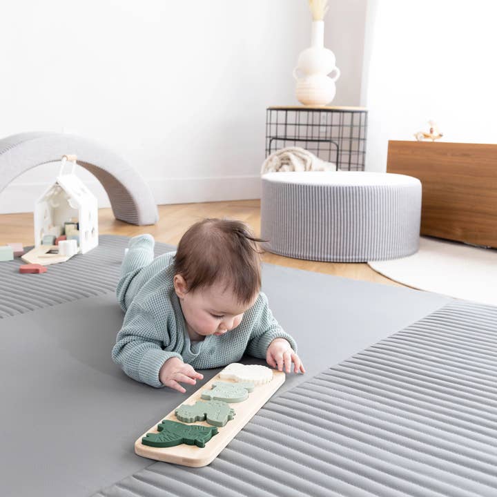 Coco Village - Wholesale Play Mat - Kids & Baby - Vegan Leather Soft Playmat - Shades of Night