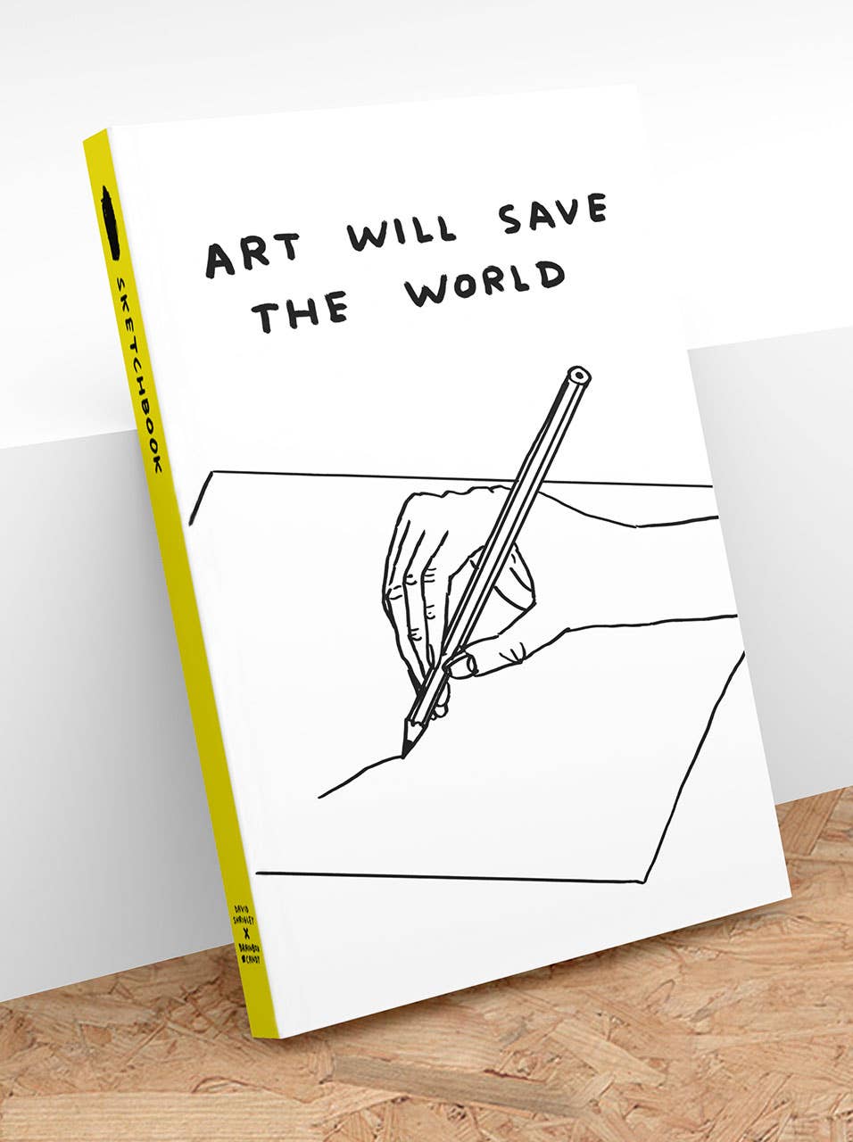 David Shrigley Sketchbook 'No One Disrespects My Drawings' Funny Creative Gift 