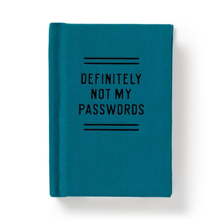 Chronicle Books - Wholesale Journal/Diary - Brass Monkey Definitely Not My Passwords - Password Diary
