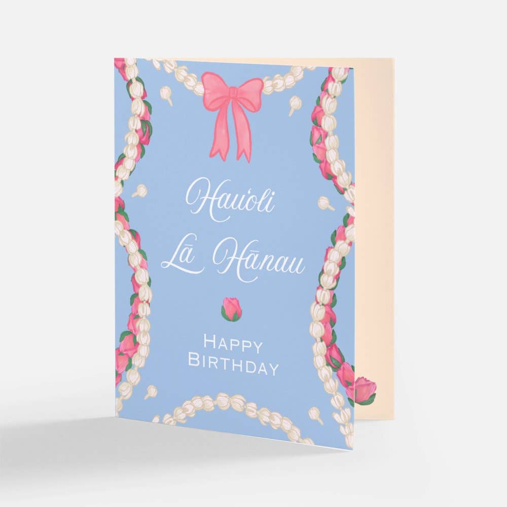 Design Jord - Wholesale Birthday Card - Pikake & Rose - Birthday Card2