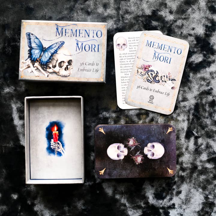 Red Wheel/Weiser LLC - Wholesale Tarot Cards - Memento Mori: 36 Mini Affirmation Cards to Embrace Life1