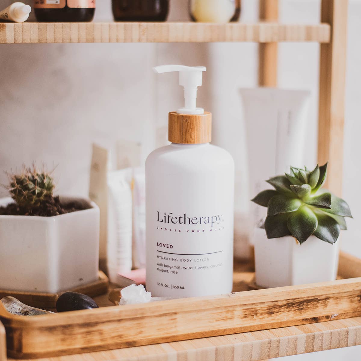 Lifetherapy - Wholesale Body Cream/Lotion - Hydrating Body Lotion - LOVED 4oz.1