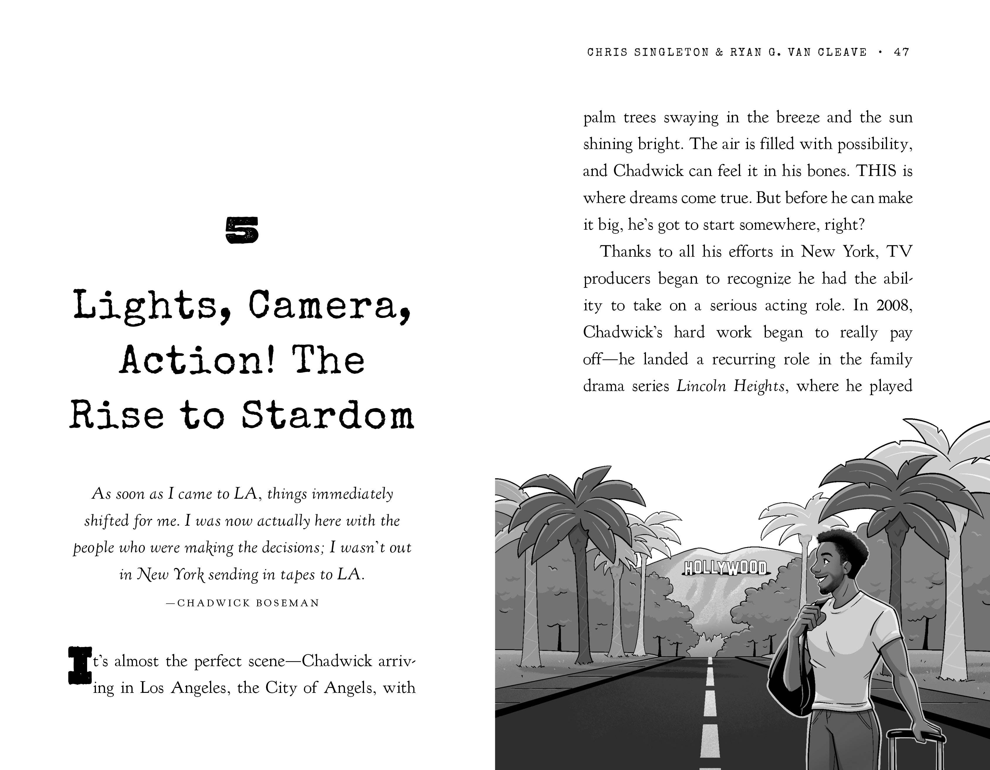 Bushel & Peck Books - Wholesale Biography & Memoir - Black History Heroes: Chadwick Boseman7