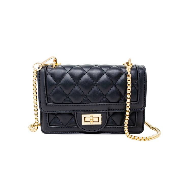 Tiny Treats and ZOMI GEMS - Wholesale Crossbody Bag - Kids - Classic Quilted Large Flap Handbag