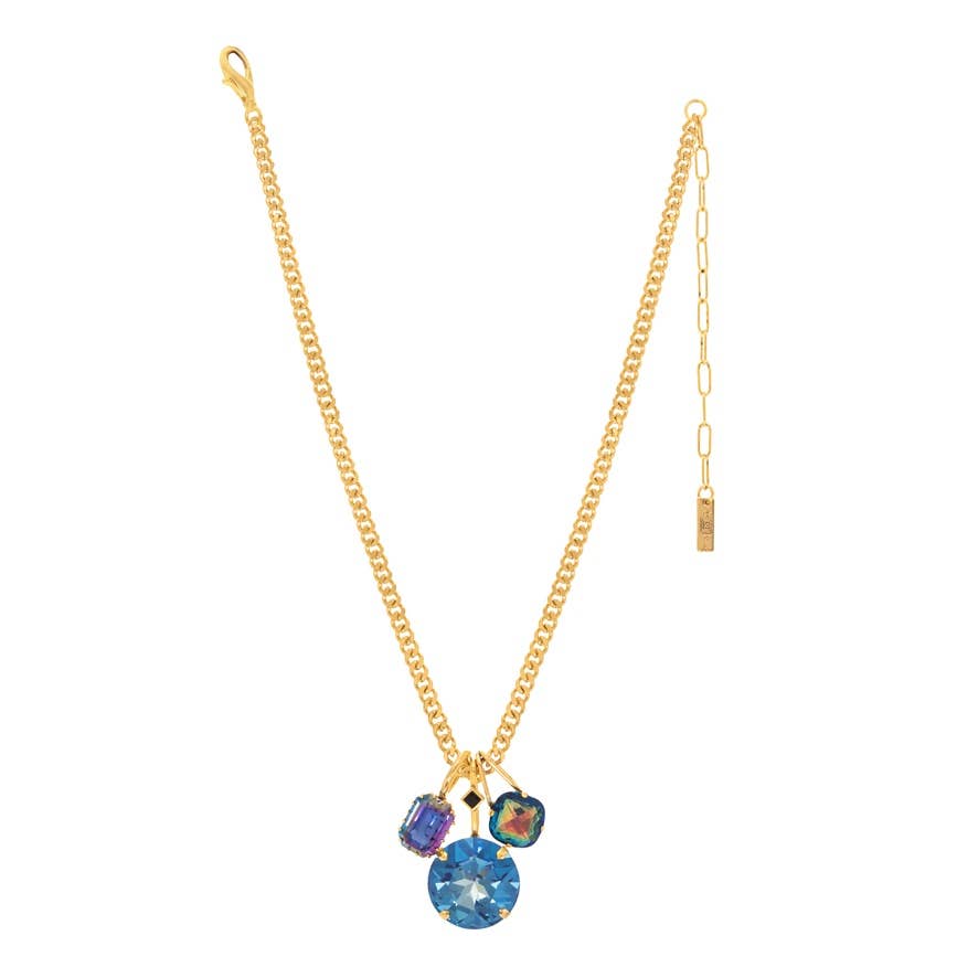 TOVA - Wholesale Pendant/Charm Necklace - Meeka Necklace in Midnight Express1