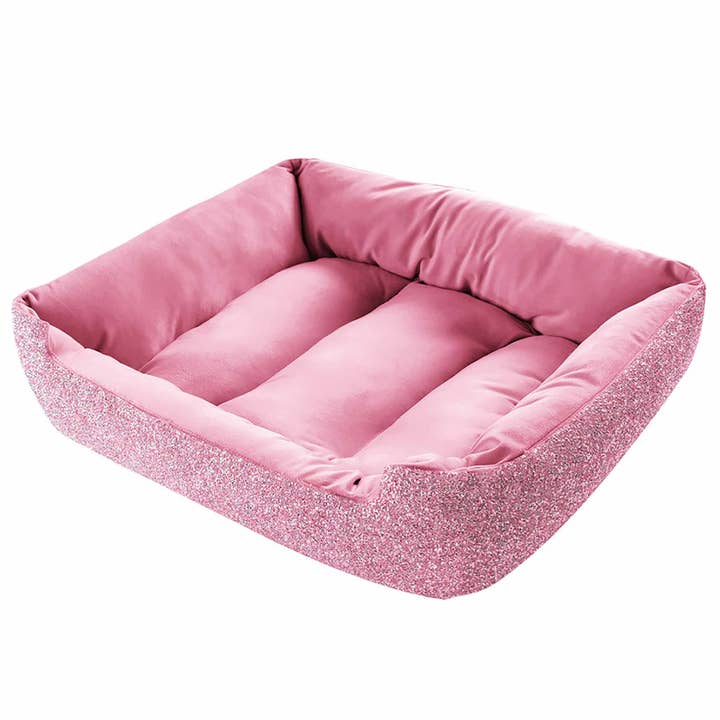 Sparkles Home – wholesale Husdjursbädd – Hund – Glittrande hundbädd med strassstenar3
