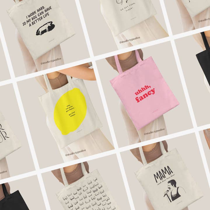 typealive - Wholesale Grocery/Shopping Bag - Mystery Box / 15 Cotton Bags1