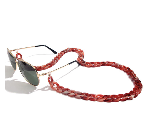 Reddish White Eyeglass Chain - Oversized for wholesale on Faire4