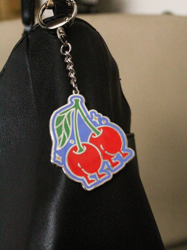 Cherry Butts Bag Charm for wholesale by YAMZ: World of Color