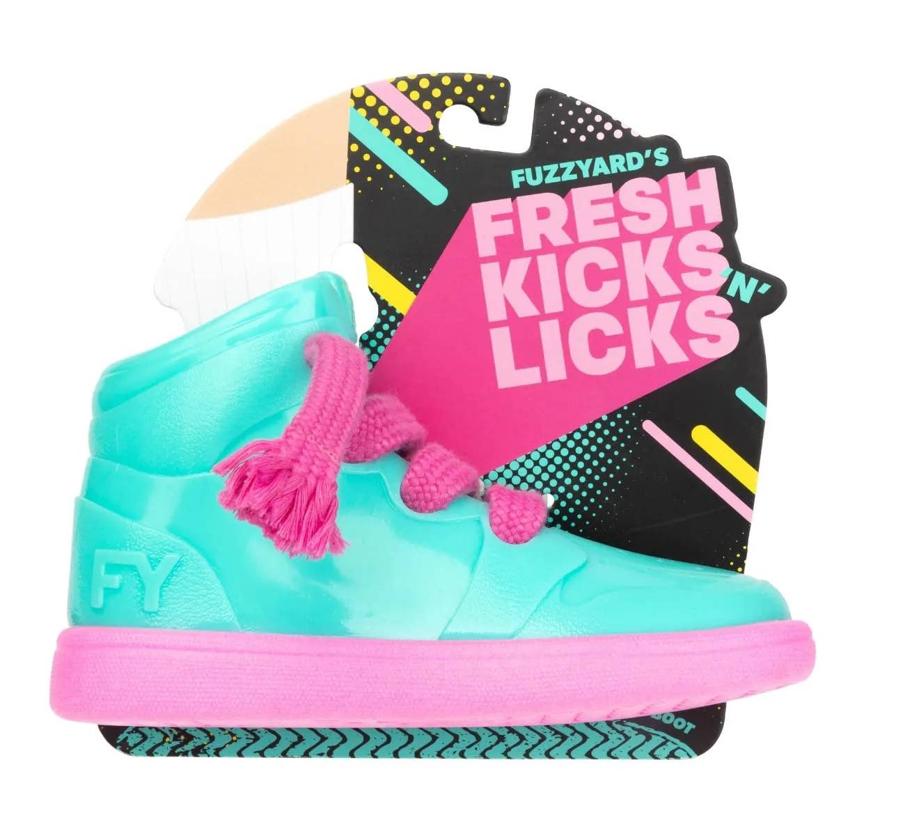 Pet Palette Distribution - Wholesale Pet Chew Toy - Dog - FuzzYard Fresh Kicks N' Licks Dog Chew Toy11