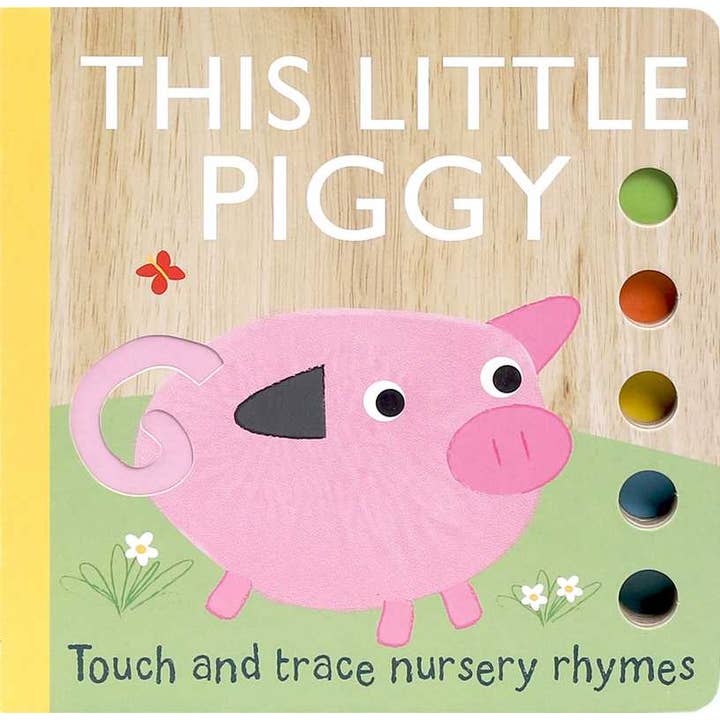 Simon & Schuster - Wholesale Book - Kids - Touch and Trace Nursery Rhymes: This Little Piggy by