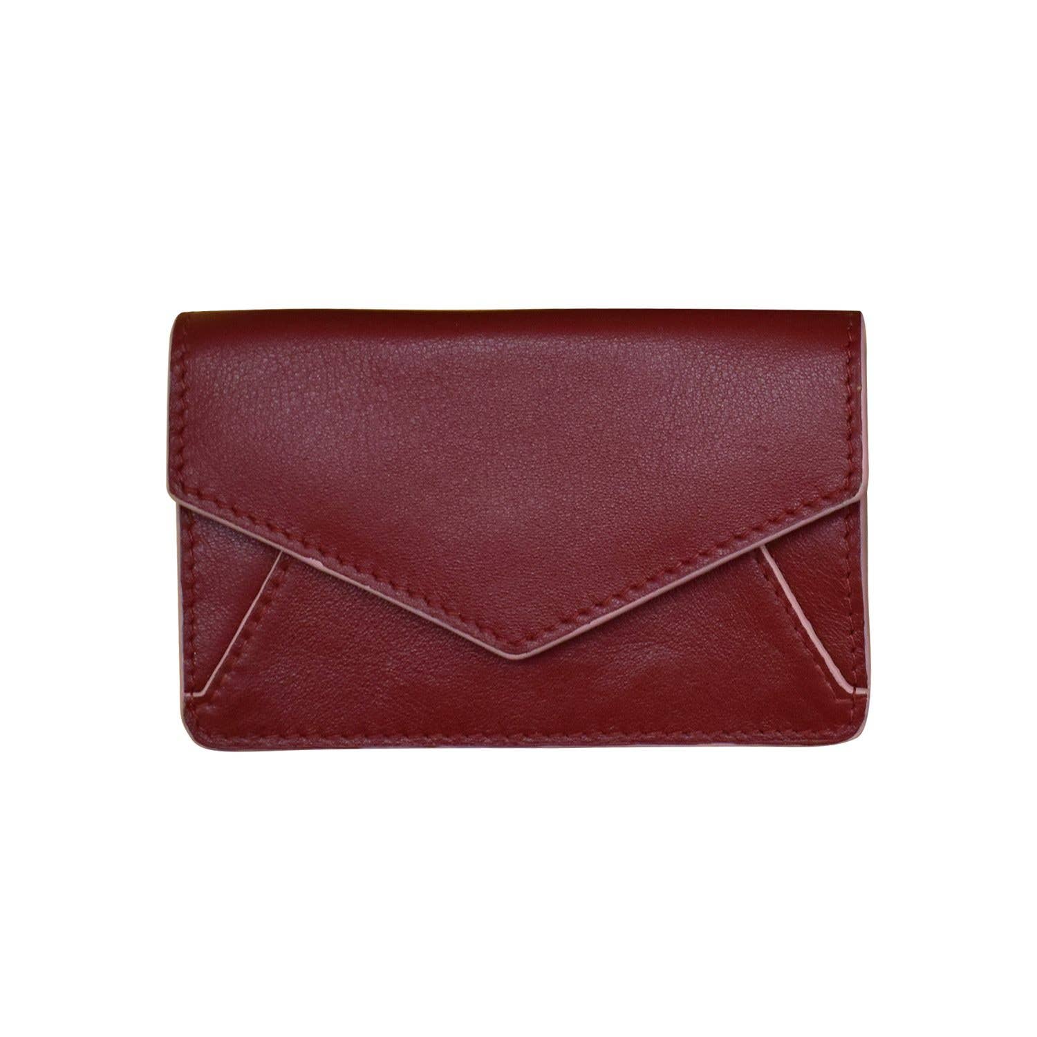 ili New York - Wholesale Card Holder - Women's - 7811 Leather Envelope Business Card Holder26