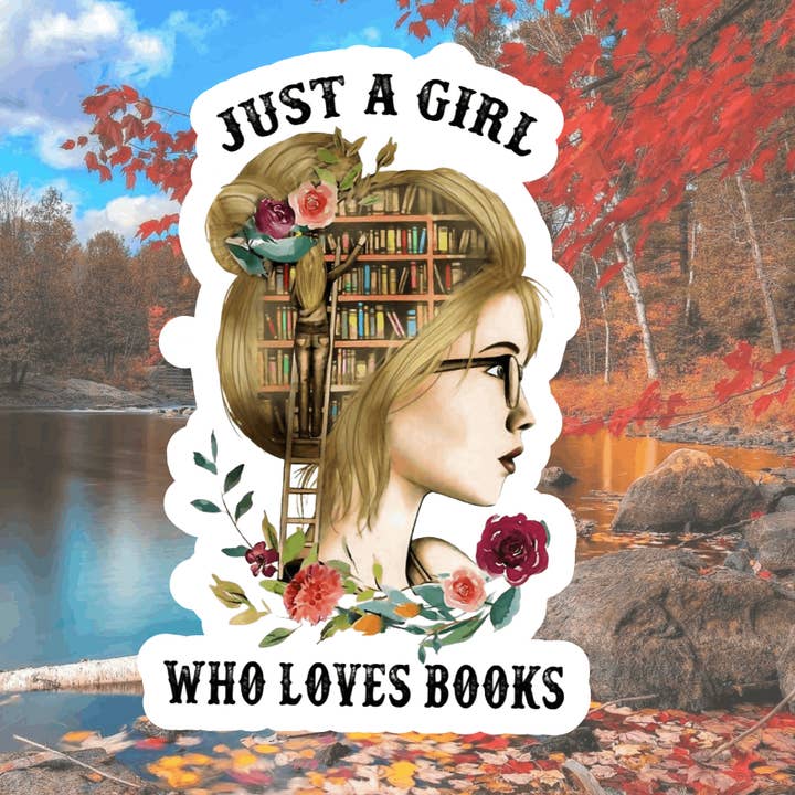 Crazilyhumbledesigns - Wholesale Sticker - Booklover Sticker. waterproof sticker. decal sticker1
