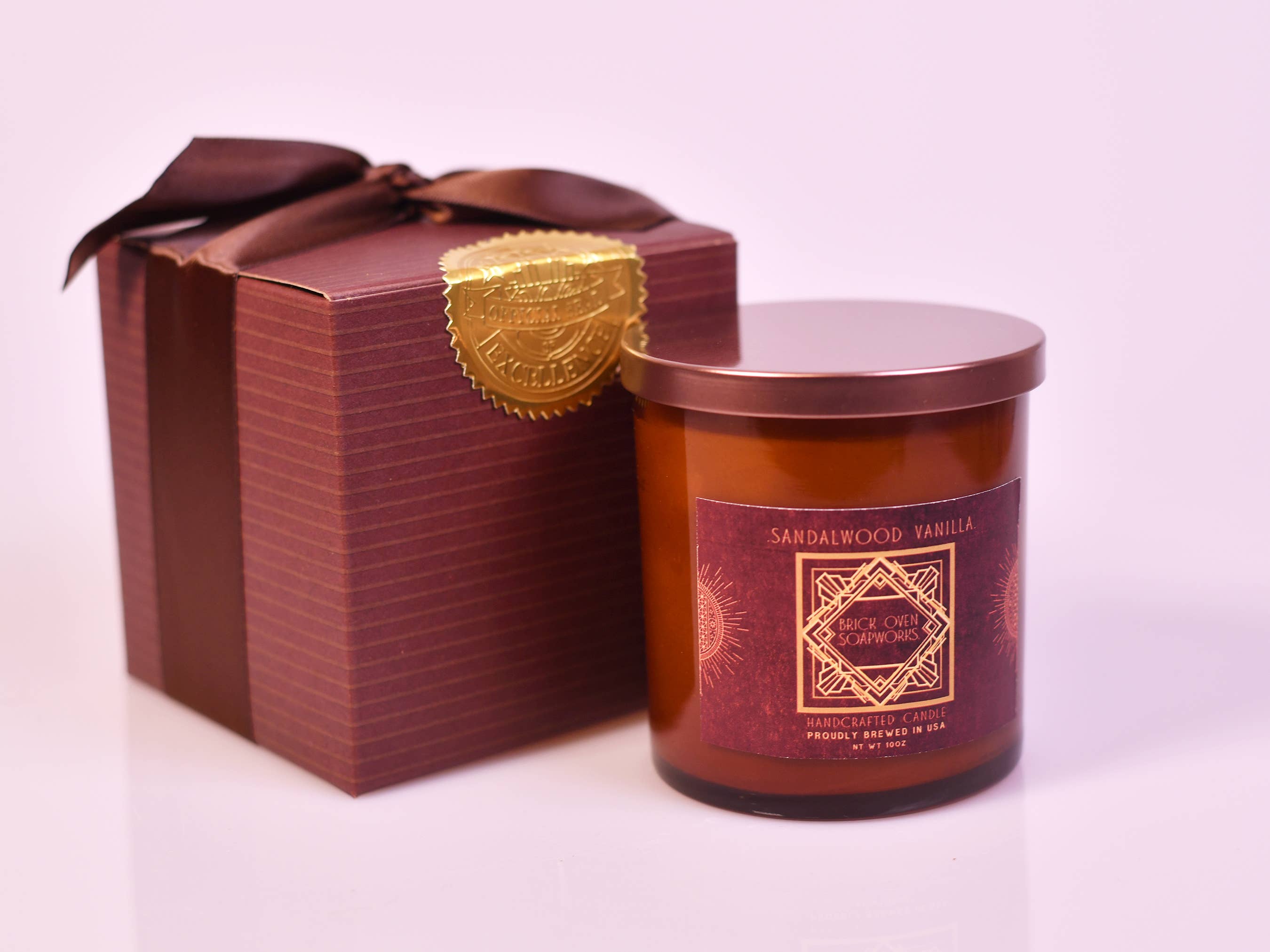 Brick Oven SoapWorks - Wholesale Jar/Filled Candle - Luxury Candles for Men, Man Candles, Masculine Candles 10oz8