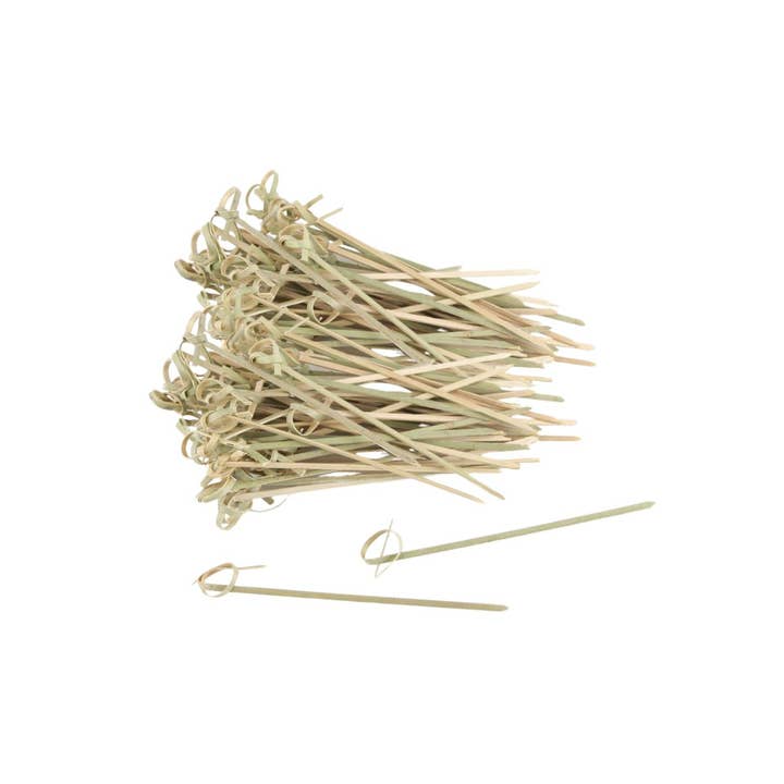 Zenker - Wholesale Skewer - Pack of 100 bamboo skewer sticks 10 cm Fackelmann Wood Edition