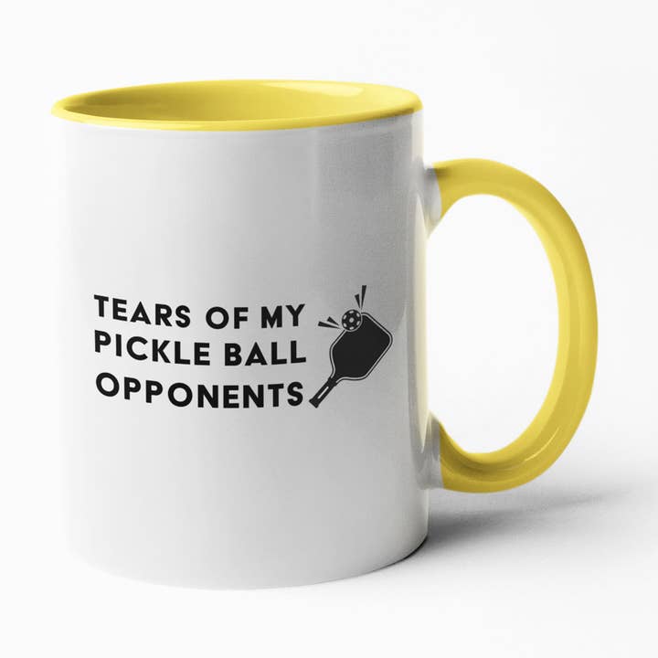 Calm Down Caren - Vendita all'ingrosso Tazza - Tears of My Pickleball Opponents - Tazza da caffè2