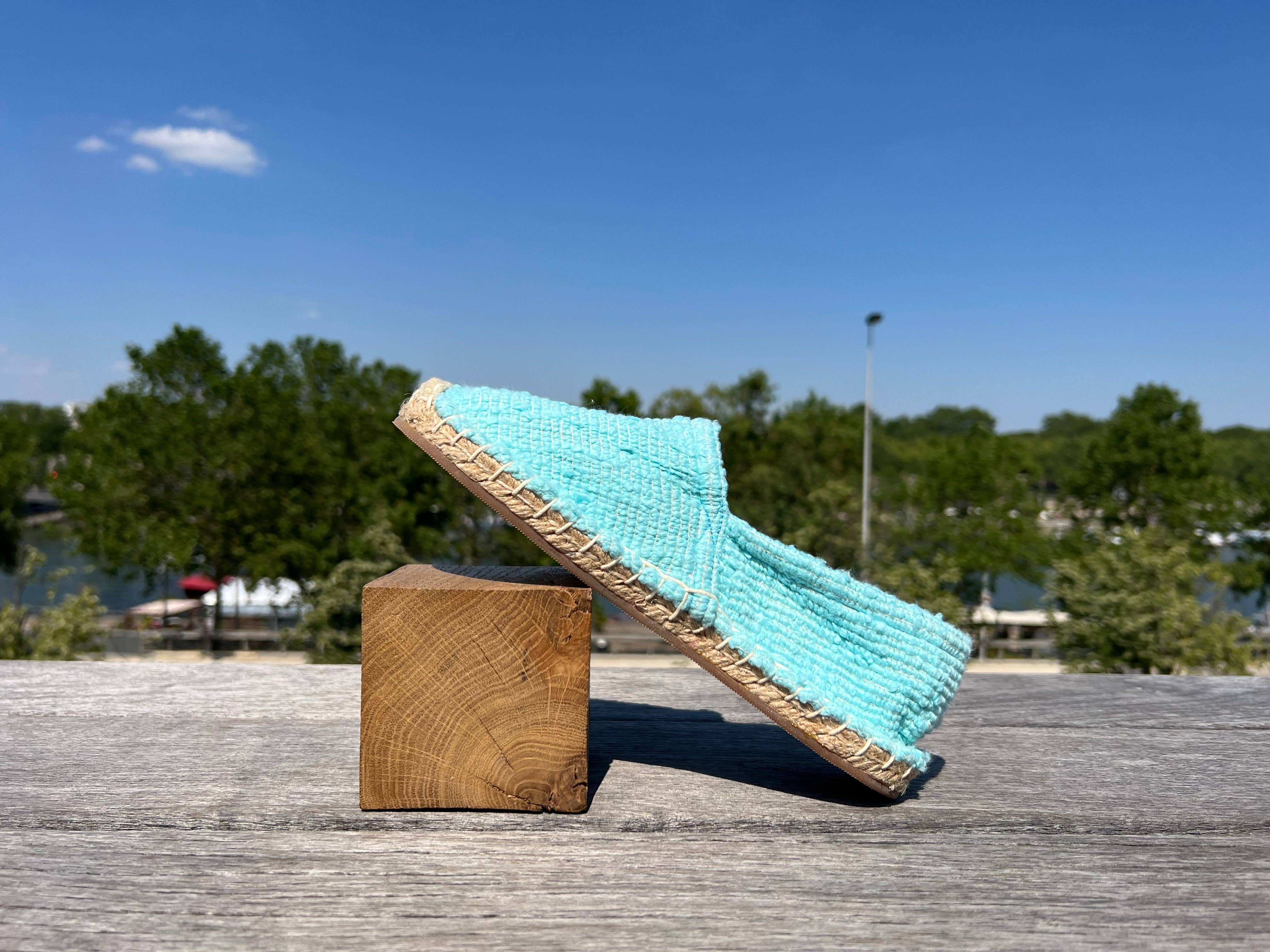 Krama Heritage – wholesale Lågskor - Dam – The Natural cyan espadriller4