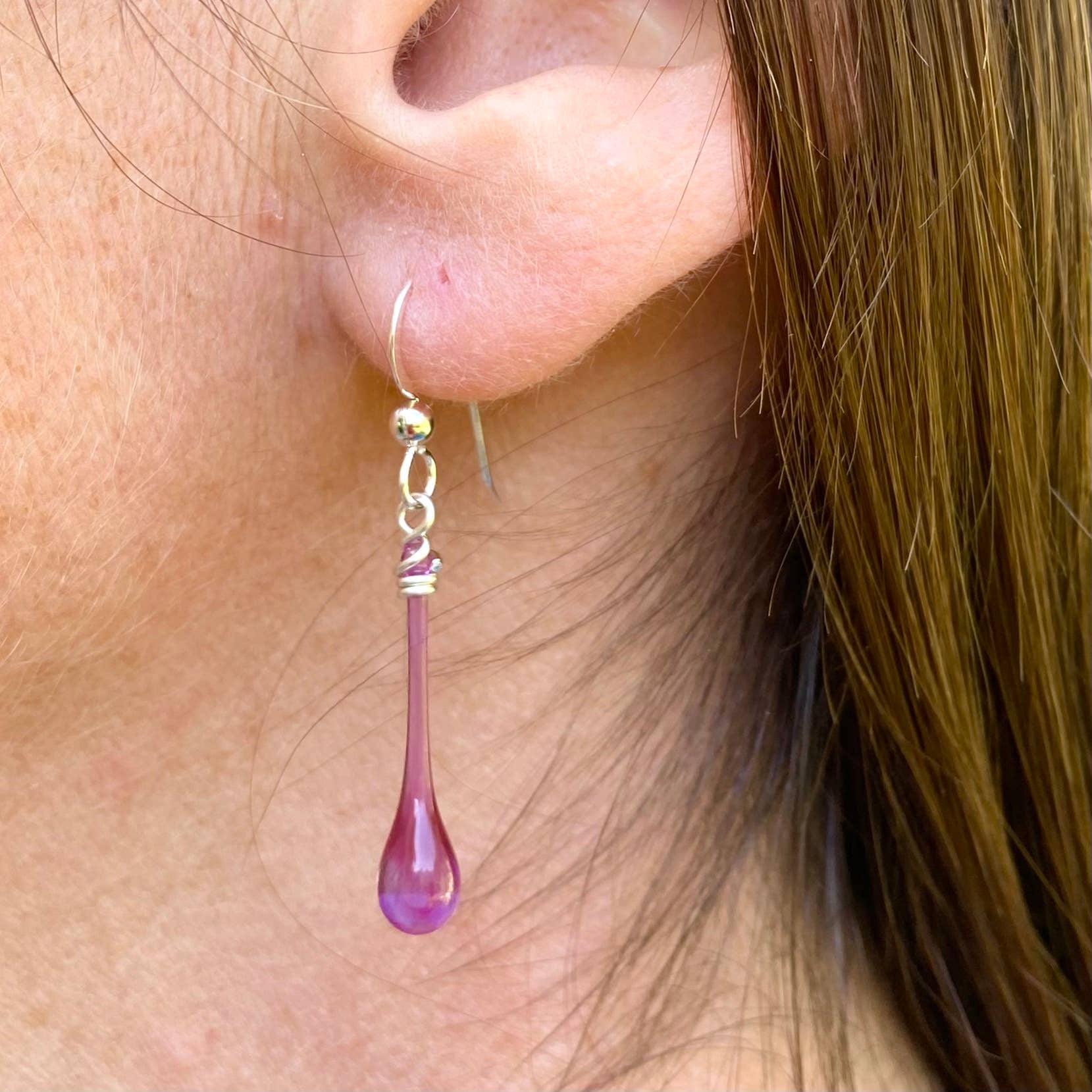 Sundrop Jewelry - Wholesale Dangle Earrings - Solaris Colorful Glass Teardrop Earrings20