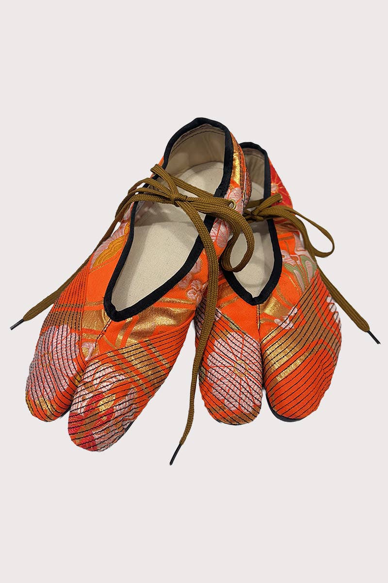 Ikian - Wholesale Flats - Women's - Japanese Obi ballet flats4