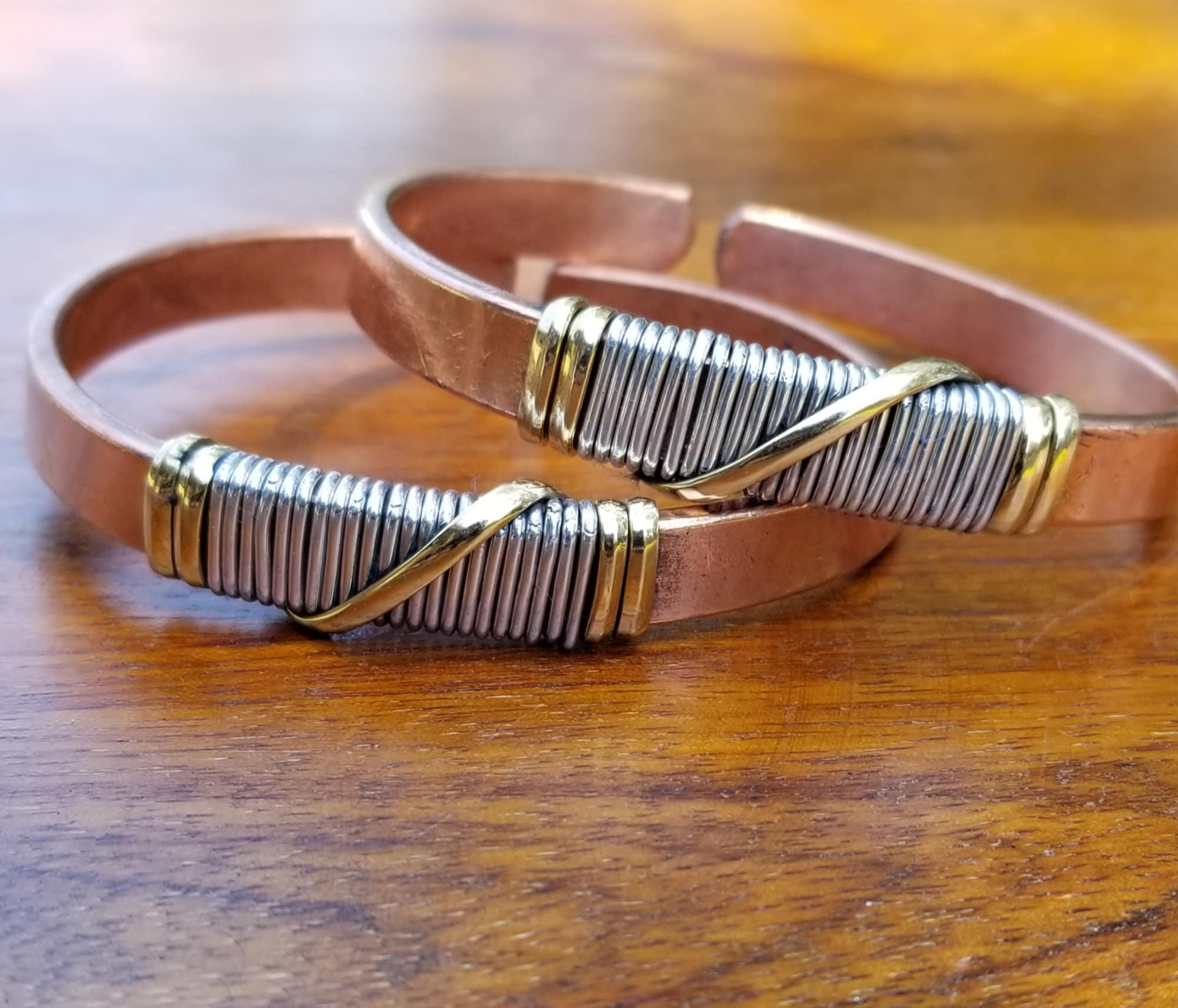 Unmade Creations - Wholesale Cuff Bracelet - The Liaison African Copper Bracelet, Bangle, Cuff
