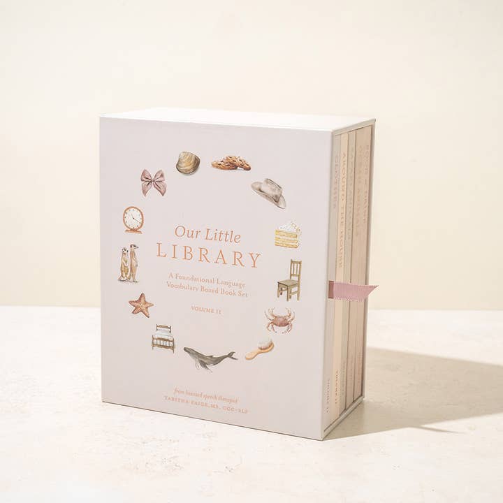 Paige Tate & Co. – wholesale Baby- och småbarnsbok (0–2) – Vårt lilla bibliotek Vol. 2 (5 böcker i kartong)7