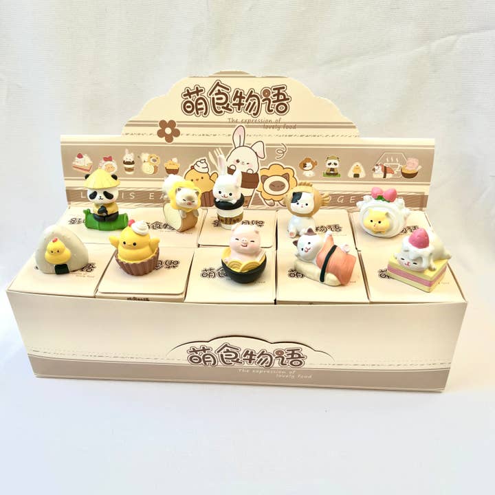 BCmini - Wholesale Decorative Figurine - JAPANESE RESTAURANT ANIMALS FIGURINE BLIND BOX-10
