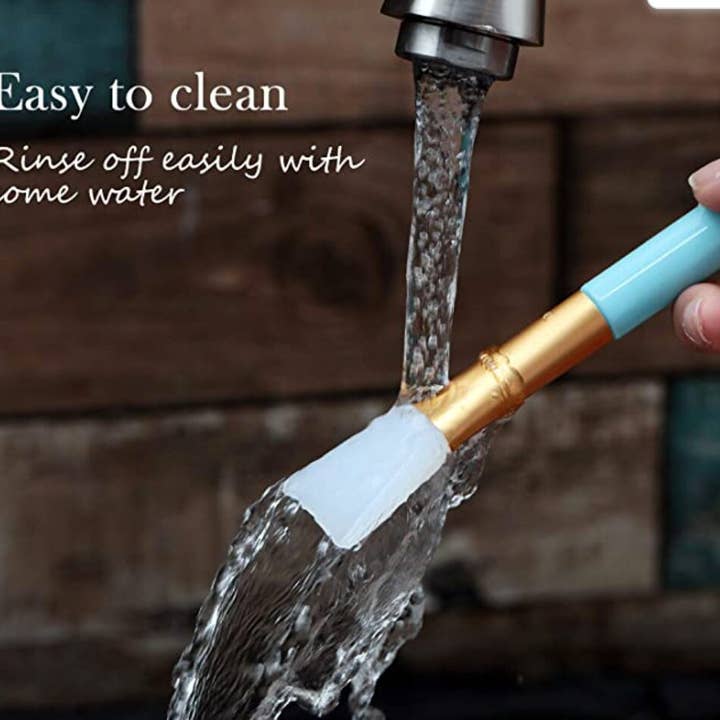 Voss Botanicals, LLC - Wholesale Mask Applicator Brush/Tool - Soft Silicone Facial Mud Applicator | Clay Tools Face Mask | Compostable & Biodegradable 2.5" Mini Palm Leaf Bowl | Bamboo Eco Friendly Bowl2