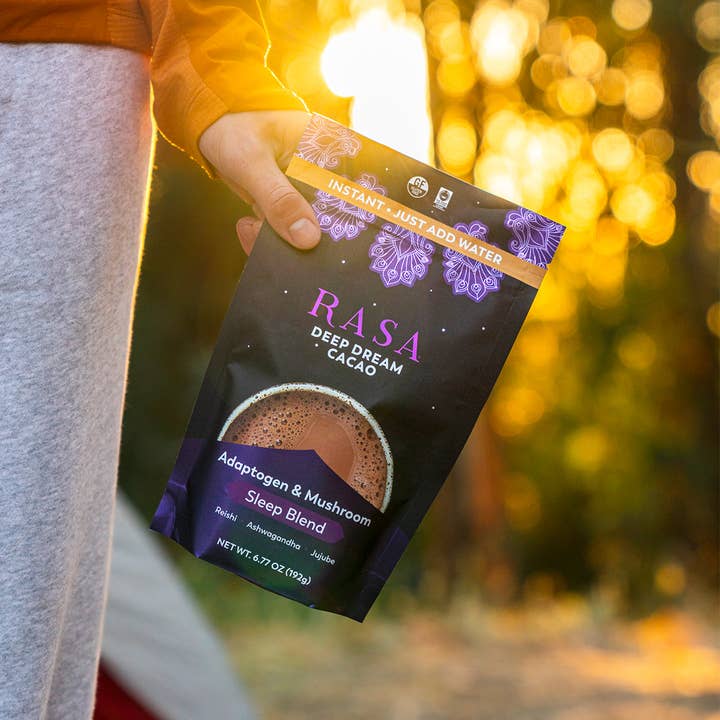 Rasa - #1 in Functional Adaptogens - Wholesale Powdered Health Drink - Rasa Deep Dream Cacao | Sleep Tonic | 6 oz