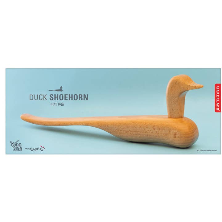 Duck Shoehorn for wholesale by Kikkerland Design Inc