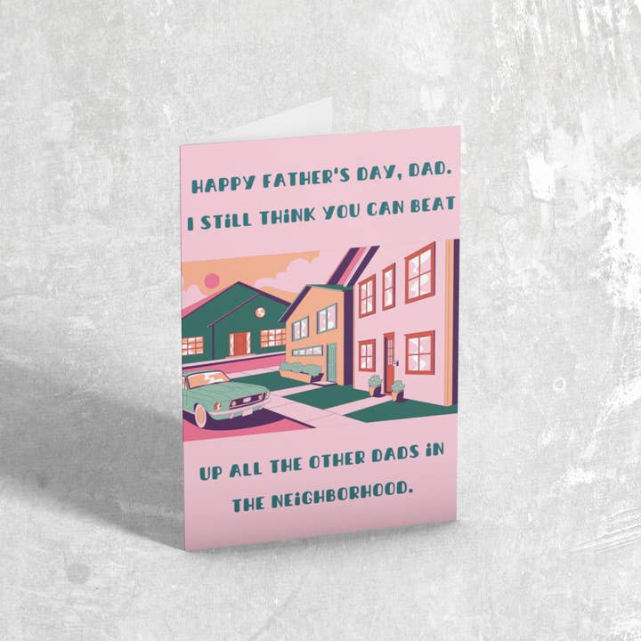 Grappige Vaderdagkaarten | Wenskaarten in retrostijl | Papa voor wholesale door BlveOlive