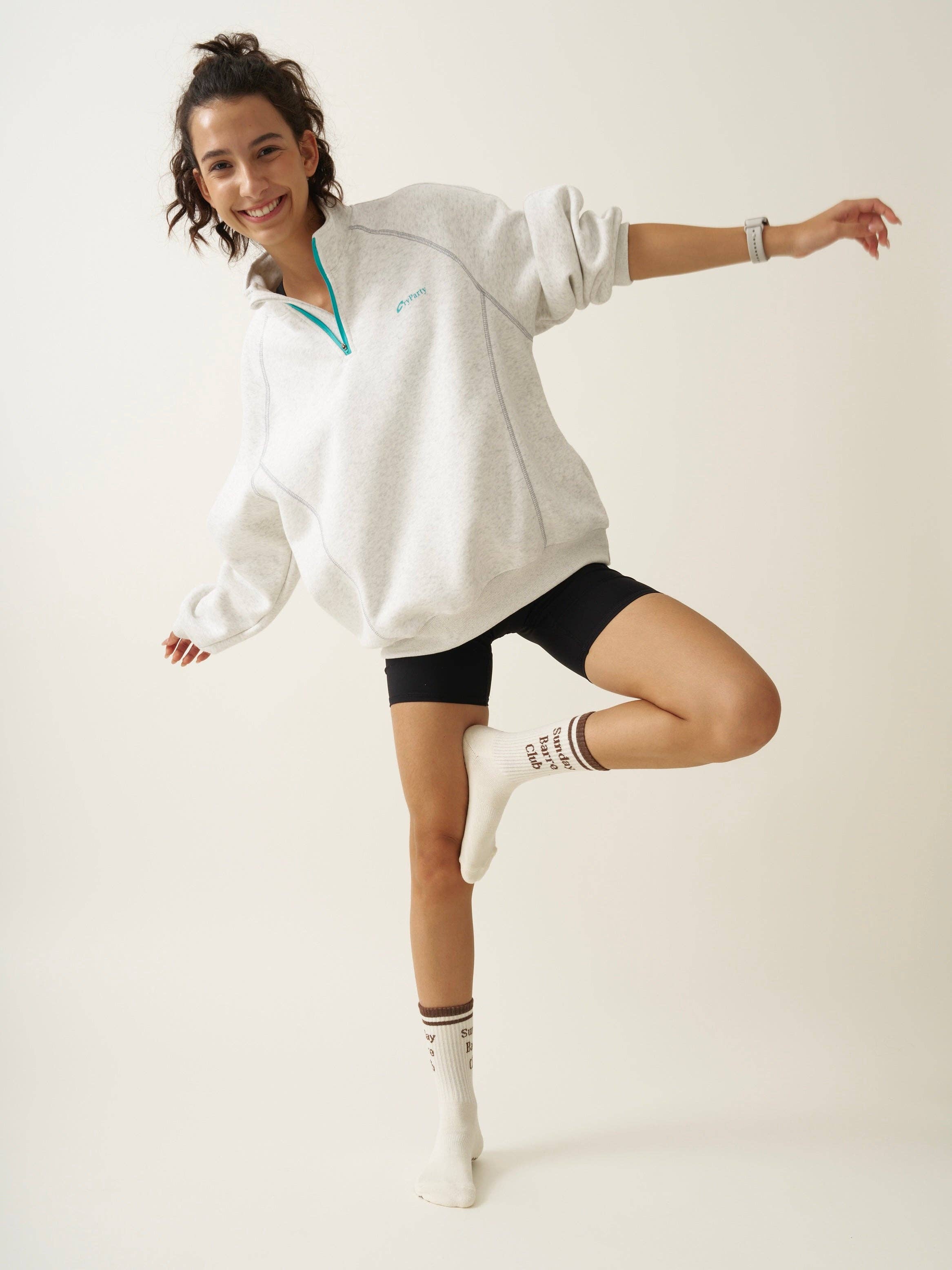 Effortless Club – Engroshandel Strømper - Dame – 🩰 Søndag Barre Klub Greb Sok, Pilates Sokker5