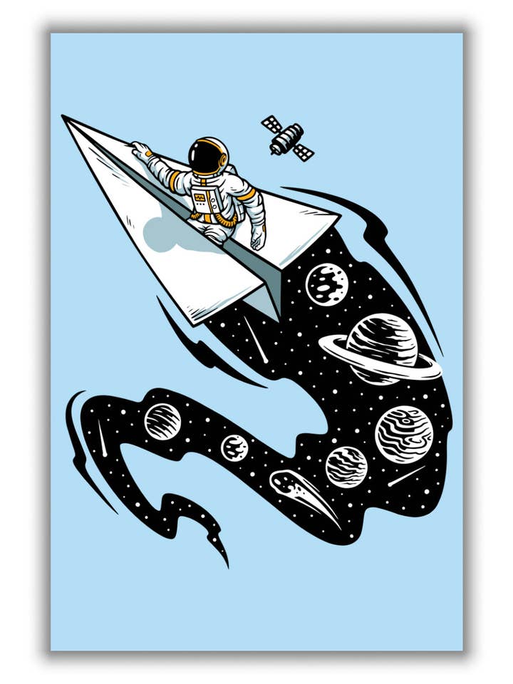 Flying Thru Space for wholesale by Stanley Print House