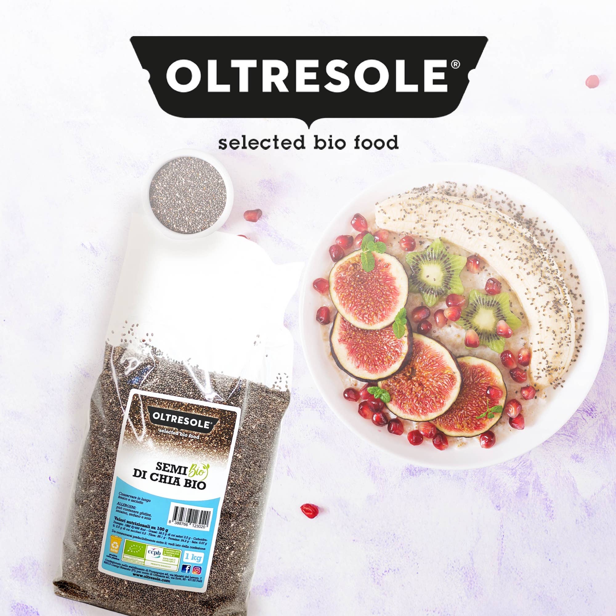 Oltresole - Venta al por mayor Semillas/granos - SEMILLAS DE CHÍA BIO 1 Kg7