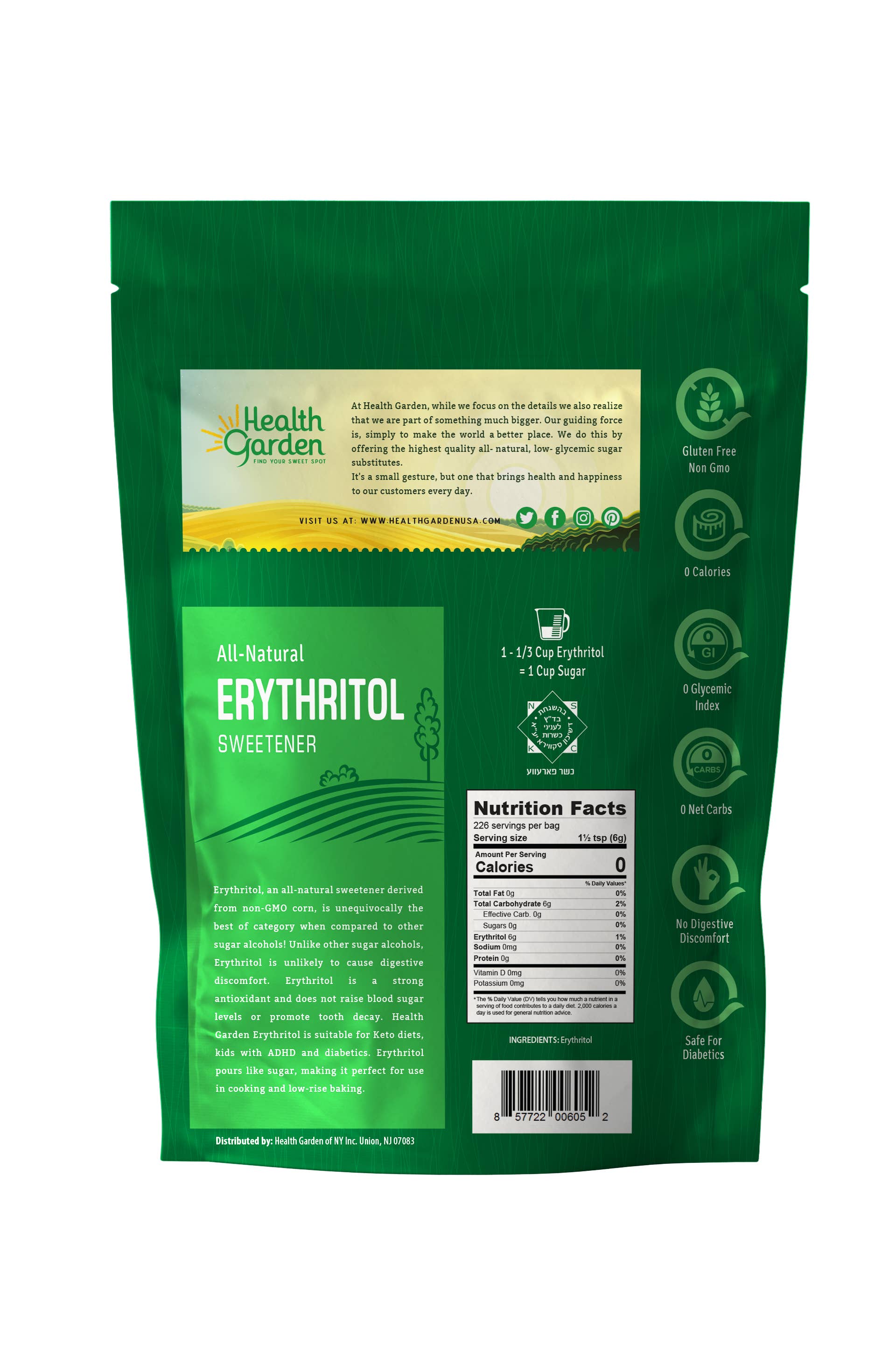 Health Garden of NY Inc. - Wholesale Sugar/Sweetener - Erythritol3